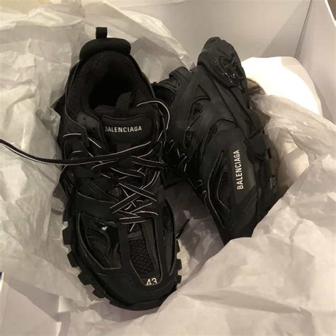 fake balenciaga shoes all black|balenciaga shoes destroyed.